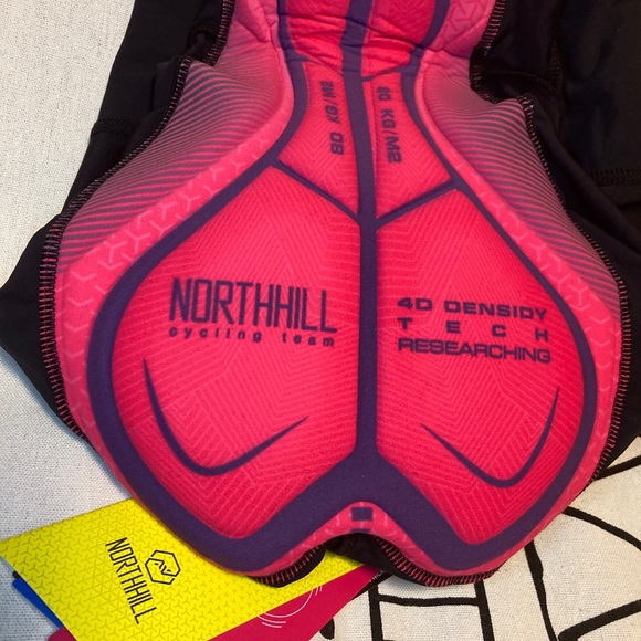 NWT NORTHHILL Women’s Padded 4D Bike Shorts Bicycle Cycling High Waist w/Padding - Picture 6 of 6